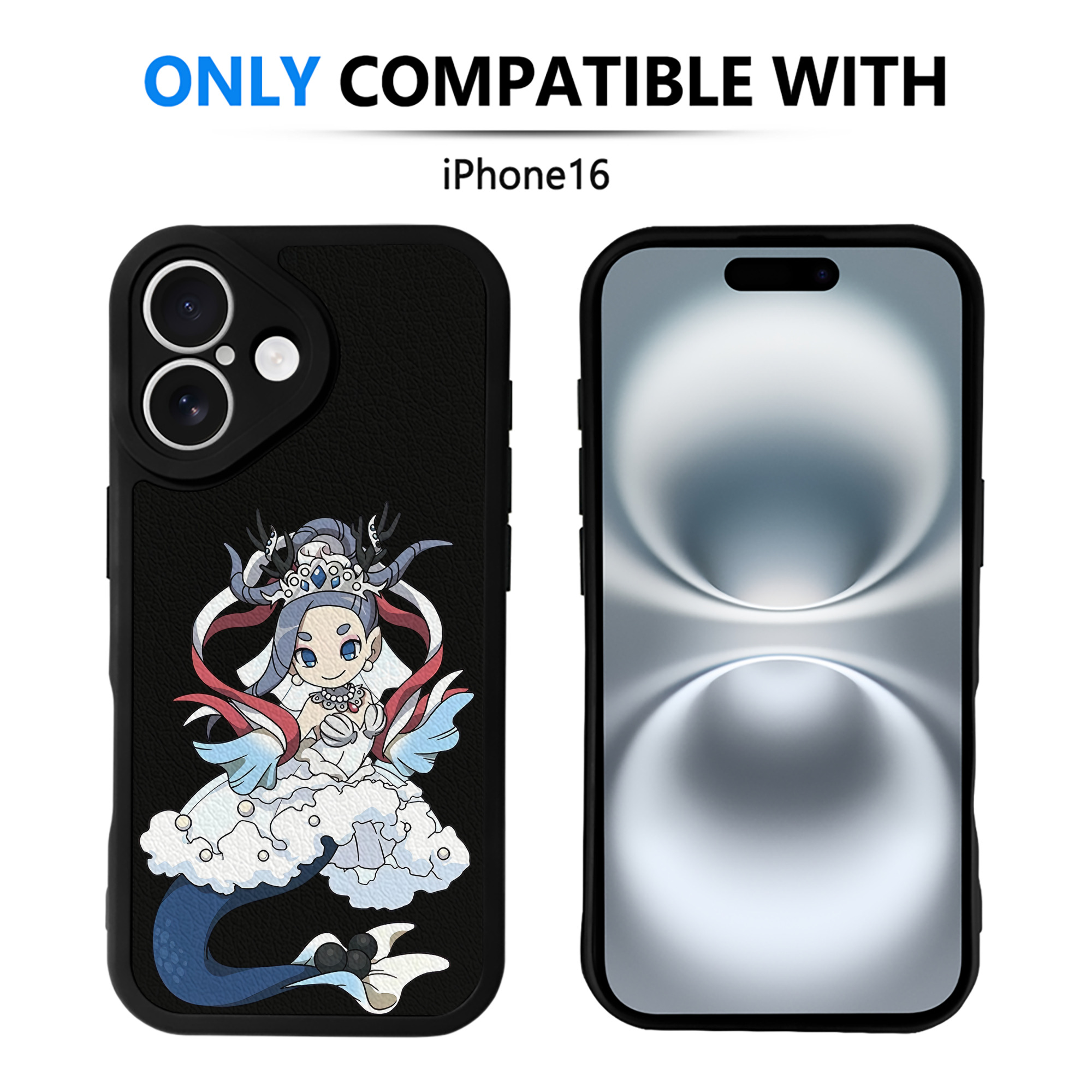 （画像用） 妖怪ウォッチ Yo-kai Watch 【iPhone 16シリーズ対応】シリコンスマホケース（レザー調） 材質：シリコン